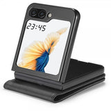 Lc.Imeeke Samsung Galaxy Z Flip 6/Flip 7 FE Etui med Kortlomme stativfunksjon Svart