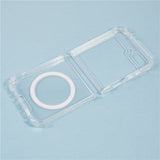 Nordic Covers Samsung Galaxy Z Flip 6/Galaxy Z Flip 7 FE Deksel Feather Series MagSafe Transparent