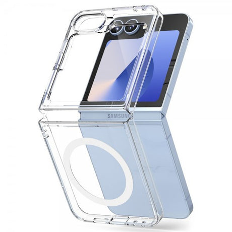 Ringke Samsung Galaxy Z Flip 6/Flip 7 FE Deksel Fusion Magnetic Transparent