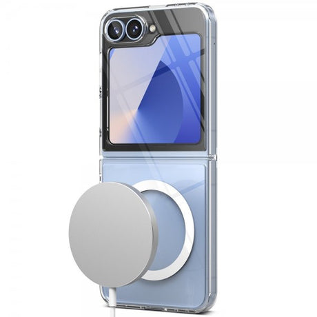 Ringke Samsung Galaxy Z Flip 6/Flip 7 FE Deksel Fusion Magnetic Transparent