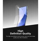 Ringke Samsung Galaxy Z Flip 6/Flip 7 FE Skjermbeskytter Dual Easy Film 2-pakning