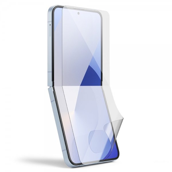 Ringke Samsung Galaxy Z Flip 6/Flip 7 FE Skjermbeskytter Dual Easy Film 2-pakning