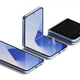Ringke Samsung Galaxy Z Flip 6/Flip 7 FE Skjermbeskytter Dual Easy Film 2-pakning