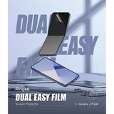 Ringke Samsung Galaxy Z Flip 6/Flip 7 FE Skjermbeskytter Dual Easy Film 2-pakning