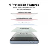 Ringke Samsung Galaxy Z Flip 6/Flip 7 FE Skjermbeskytter Dual Easy Film 2-pakning