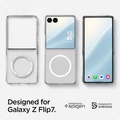 Spigen Samsung Galaxy Z Flip 7 Deksel Air Skin Mag Transparent