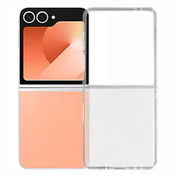 Nordic Covers Samsung Galaxy Z Flip 7 Deksel Feather Series Transparent