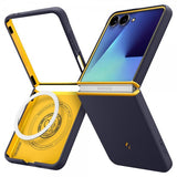 Spigen Samsung Galaxy Z Flip 7 Deksel Nano Pop MagFit Blueberry Navy
