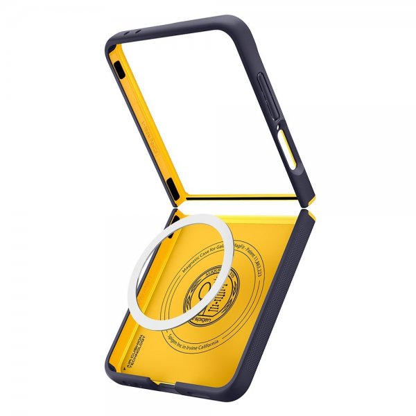 Spigen Samsung Galaxy Z Flip 7 Deksel Nano Pop MagFit Blueberry Navy