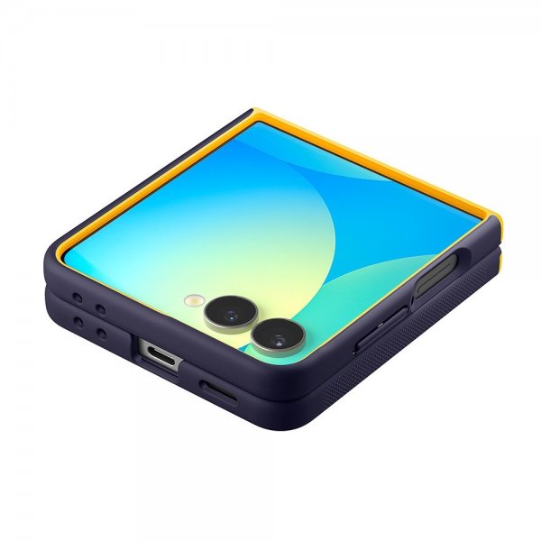 Spigen Samsung Galaxy Z Flip 7 Deksel Nano Pop MagFit Blueberry Navy
