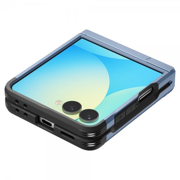 Spigen Samsung Galaxy Z Flip 7 Deksel Tough Armor Pro MagFit Sierra Blue