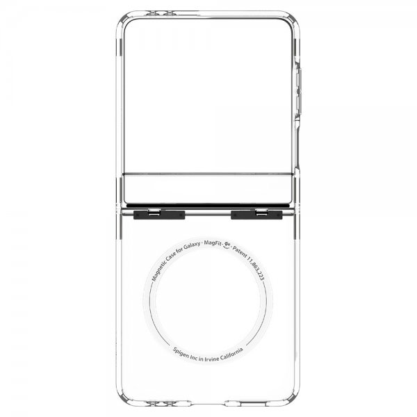 Spigen Samsung Galaxy Z Flip 7 Deksel Ultra Hybrid Pro MagFit Clear White