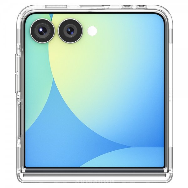 Spigen Samsung Galaxy Z Flip 7 Deksel Ultra Hybrid Pro MagFit Clear White
