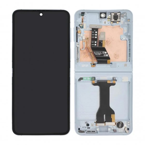 Samsung Galaxy Z Flip6 LCD Display Original - Blå