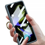 GKK Samsung Galaxy Z Fold 5 Deksel Finger Ring Grønn