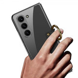 GKK Samsung Galaxy Z Fold 5 Deksel Finger Ring Sølv