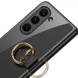 GKK Samsung Galaxy Z Fold 5 Deksel med Ringholder Gull