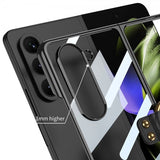 GKK Samsung Galaxy Z Fold 5 Deksel med Ringholder Sølv