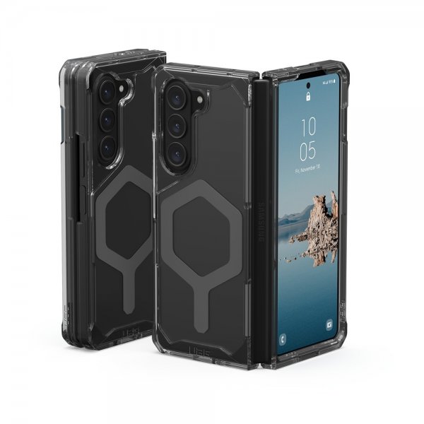 Urban Armor Gear (UAG) Samsung Galaxy Z Fold 5 Deksel Plyo Pro MagSafe Ash/Space Grey