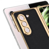 GKK Samsung Galaxy Z Fold 5 Deksel Stripe Grå