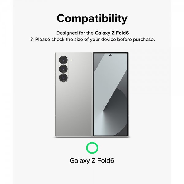 Ringke Samsung Galaxy Z Fold 6 Kamerabeskytter Camera Lens Frame 2-pakning