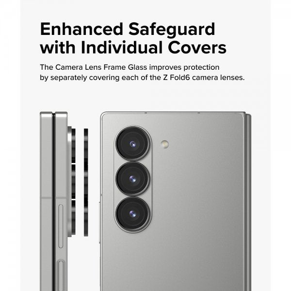 Ringke Samsung Galaxy Z Fold 6 Kamerabeskytter Camera Lens Frame 2-pakning