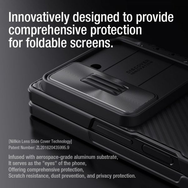 Nillkin Samsung Galaxy Z Fold 6 Deksel CamShield Fold Blå