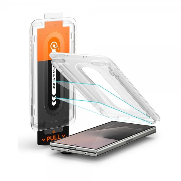 Spigen Samsung Galaxy Z Fold 7 Skjermbeskytter GLAS.tR EZ Fit Pro 2-pakning