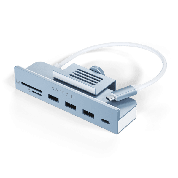 Satechi USB-C Clamp Hub Blå