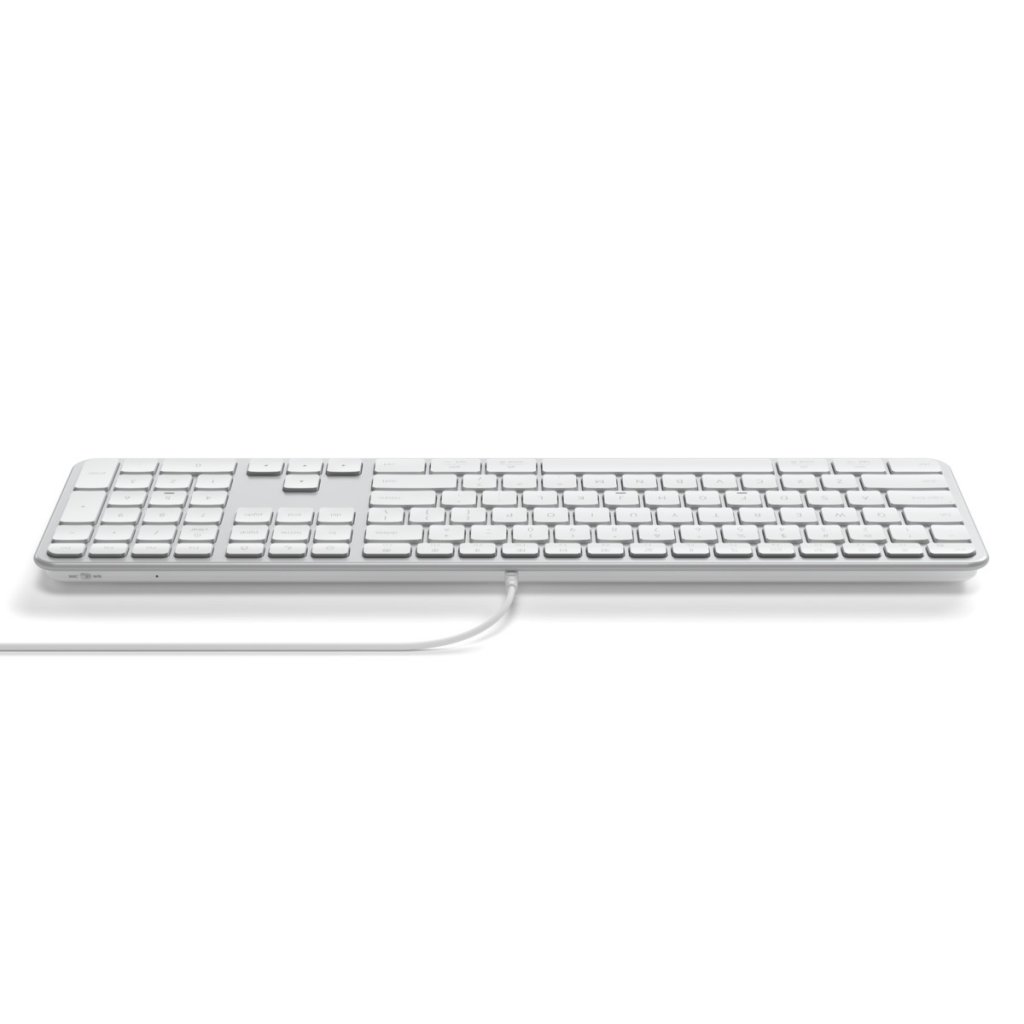 Satechi kablet Tastatur Slim LX3 USB-C/USB-A Sølv