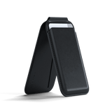 Satechi Kortholder Vegan-Leather Magnetic Wallet Stand Svart