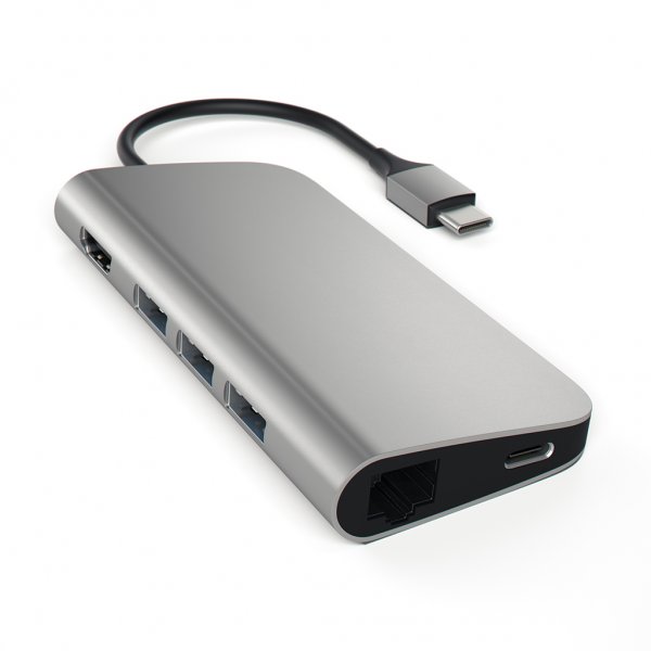 Satechi USB-C Multi-Port Adapter 4K Space Grey
