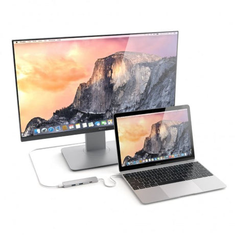 Satechi Type-C Slim Multi-port Adapter 4K Space Gray