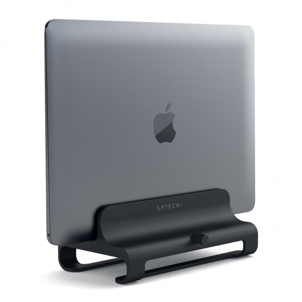 Satechi Universal Vertical Laptop Aluminum Stand Matte Black