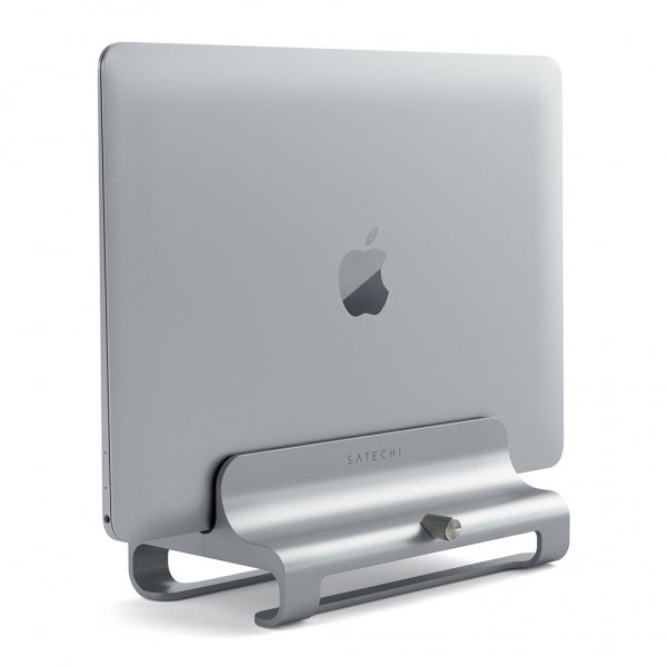 Satechi Universal Vertical Laptop Aluminum Stand Sølv