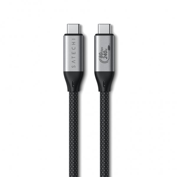 Satechi USB4 Pro V2-kabel 1,2 m svart