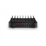 ALOGIC 8-ports USB-ladestasjon Svart