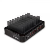 ALOGIC 8-ports USB-ladestasjon Svart