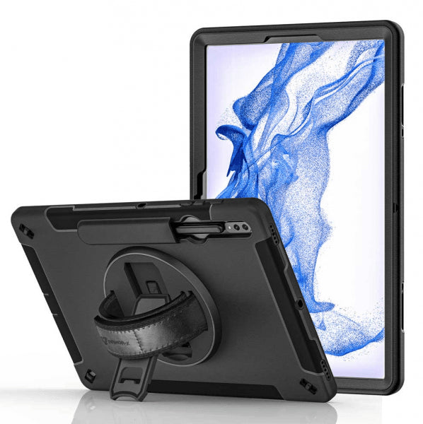 Armor-X Samsung Galaxy Tab S8 Plus Deksel RIN Shock & Rainproof Case