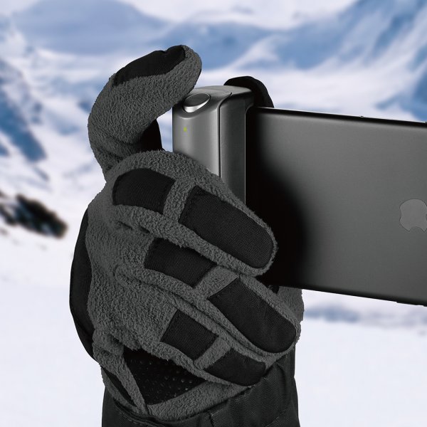Just Mobile Shutter Grip Rosegull