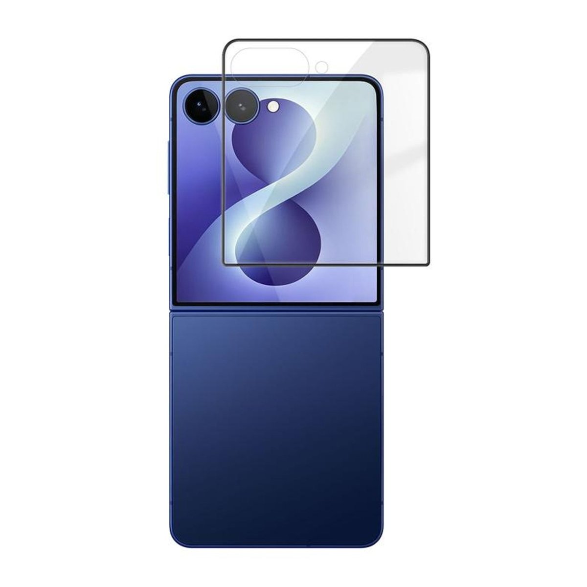 Samsung Galaxy Z Flip 8 Skjermbeskytter herdet glass