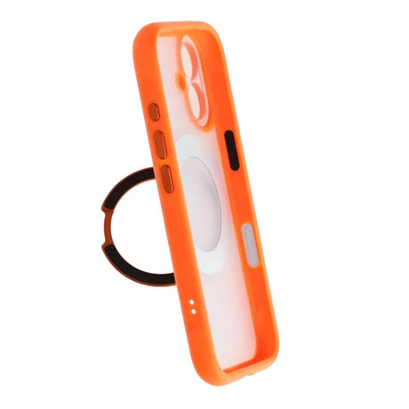 iPhone 17 Deksel med roterbart stativ MagSafe Oransje