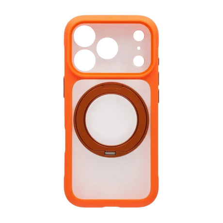 iPhone 17 Pro Max Deksel med roterbart stativ MagSafe Oransje
