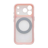 iPhone 17 Pro Max Deksel med roterbart stativ MagSafe Rosa