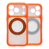 iPhone 17 Pro Deksel med roterbart stativ MagSafe Oransje