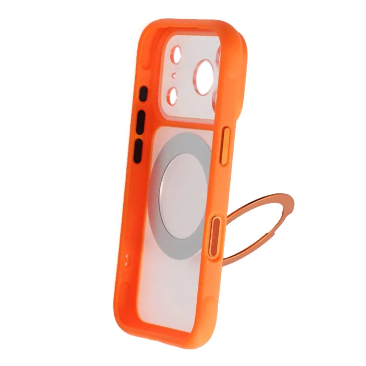 iPhone 17 Pro Deksel med roterbart stativ MagSafe Oransje