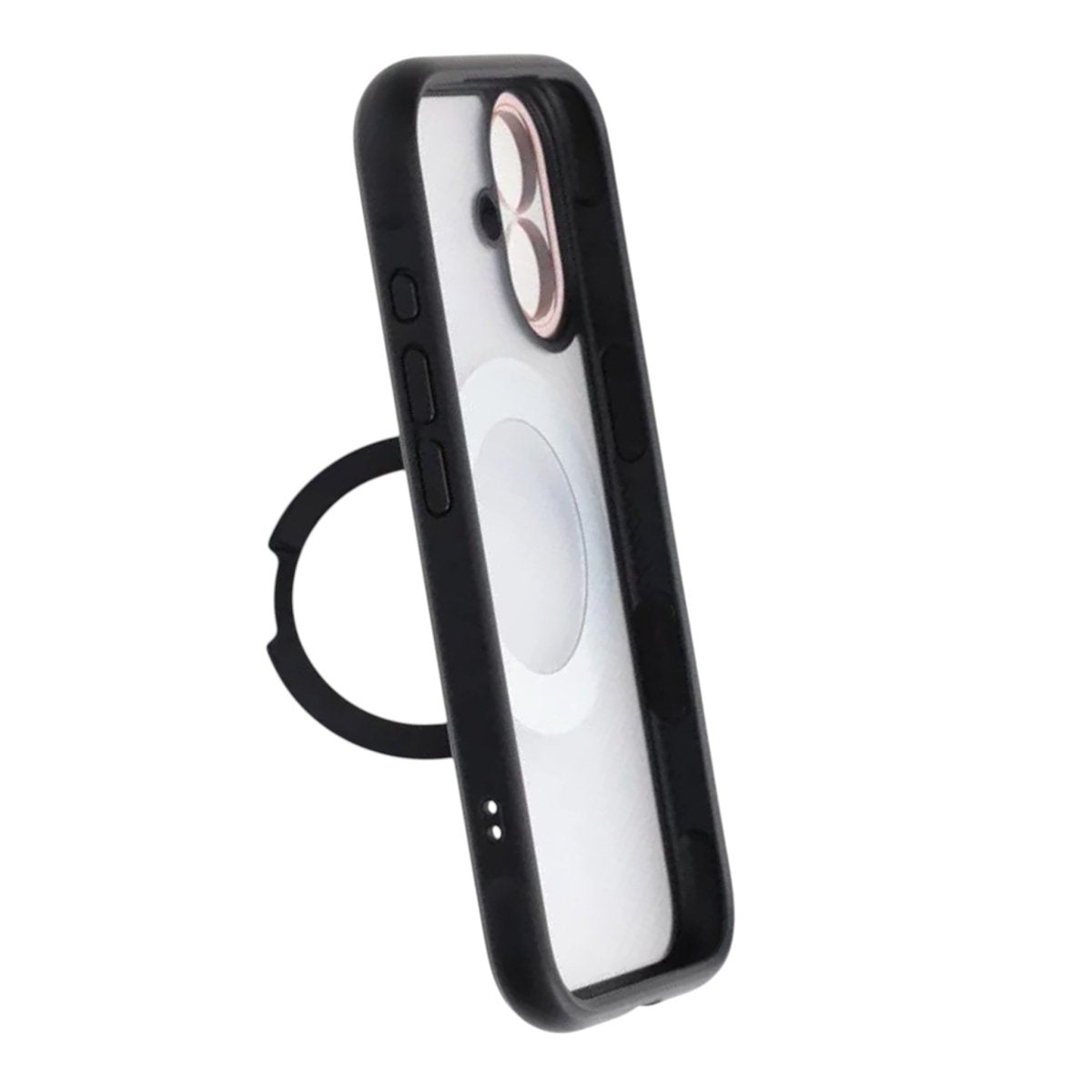 iPhone 17 Deksel med roterbart stativ MagSafe Svart