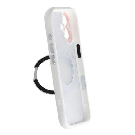 iPhone 17 Deksel med roterbart stativ MagSafe Hvit