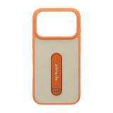 iPhone 17 Pro Deksel med sammenleggbart stativ Oransje