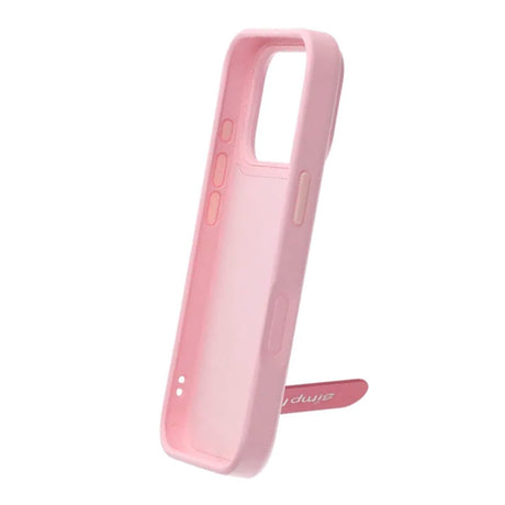 iPhone 17 Pro Deksel med sammenleggbart stativ Rosa